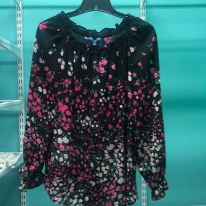 Off the shoulder blouse